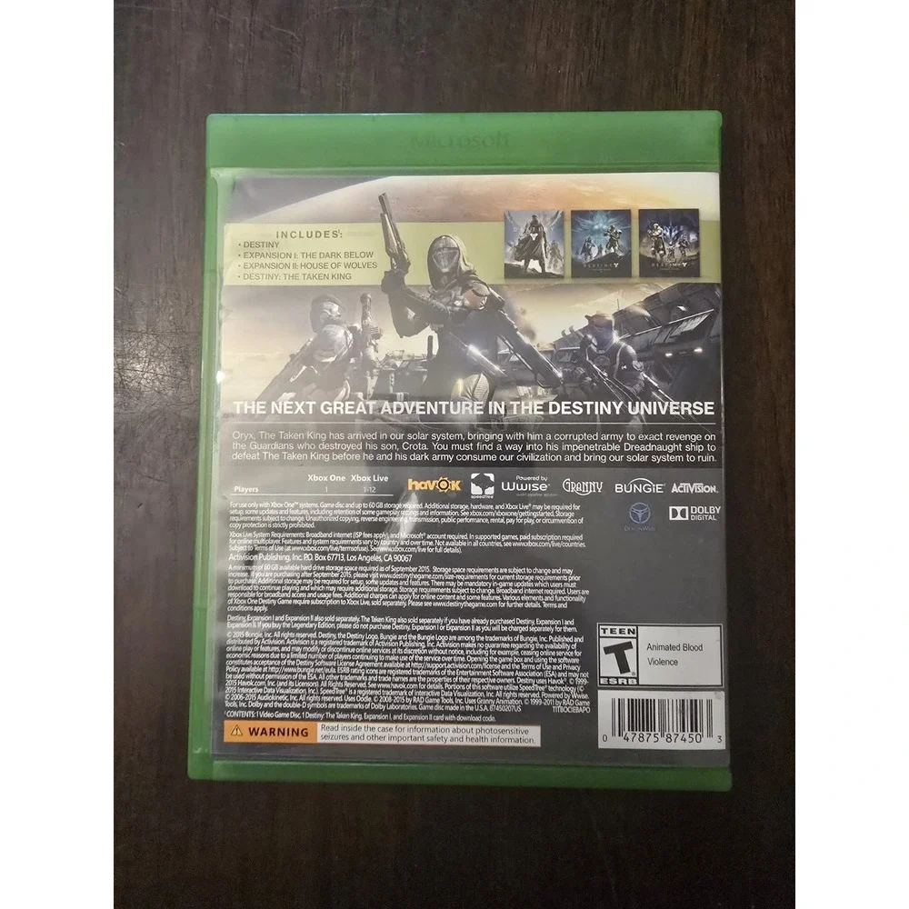 Destiny: The Taken King - Legendary Edition - Xbox One